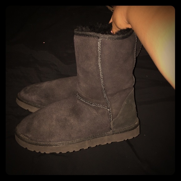 Short black Uggs