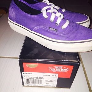 Purple Classic Vans