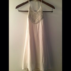 Halter crochet dress. New with tags. Never worn