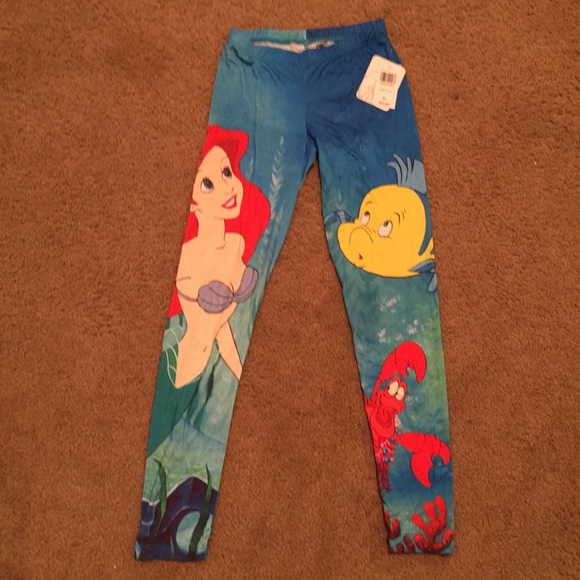 Hot Topic Little Mermaid Leggings