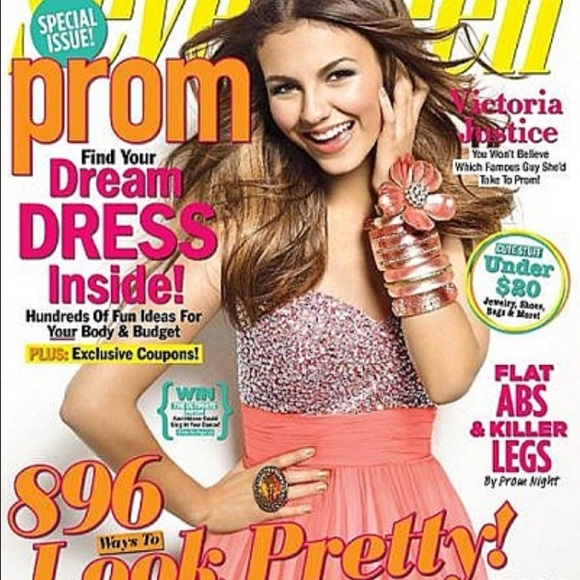 La femme pink sparkly prom dress - Picture 3 of 3