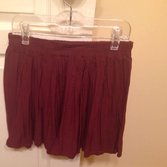 Maroon Skirt