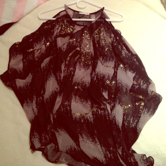 Lush chiffon tunic