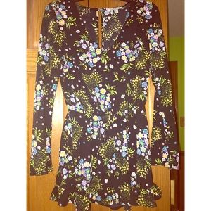 Long sleeve romper