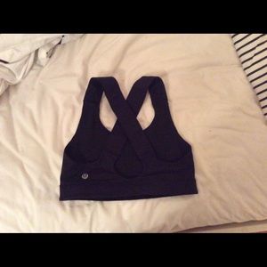 Black Lulu Sports Bra