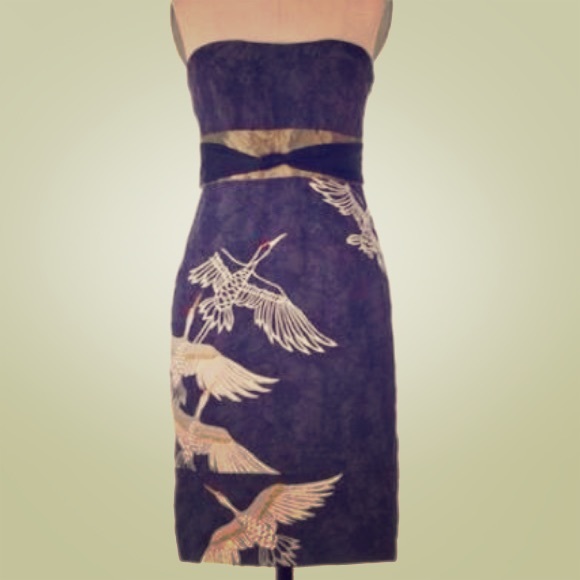 EUC stunning strapless cocktail dress!