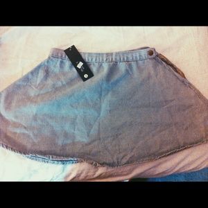 Denim Skater Skirt (WITH TAGS)