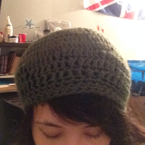 Hand Knit Hat - Picture 3 of 3