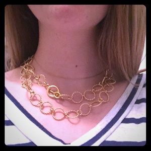 Gold chain necklace