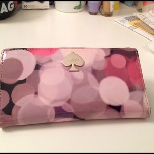 Kate Spade bubble wallet