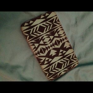 Aztec print wallet