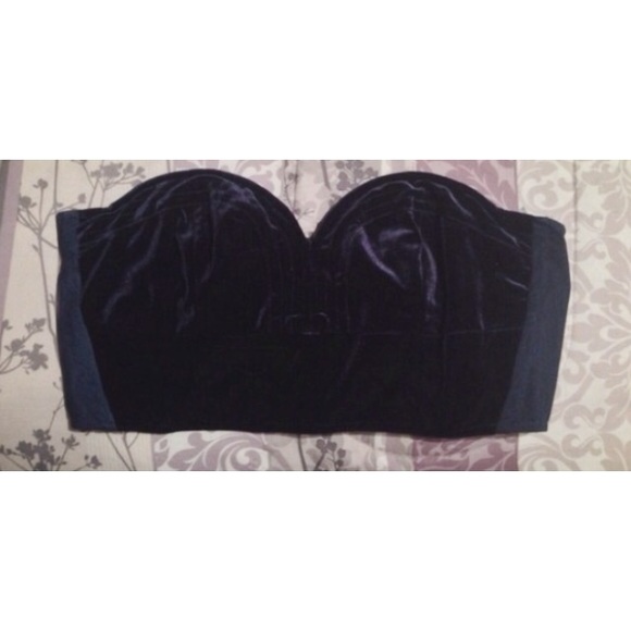 Velvet Bustier