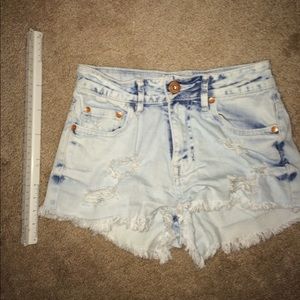 Bull head high rise shorts