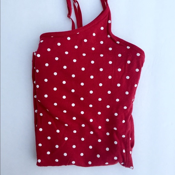 Simple polka dot tank top