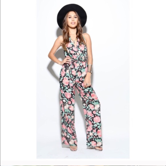 Floral romper perfect for summer
