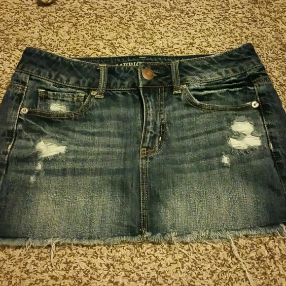 Denim skirt