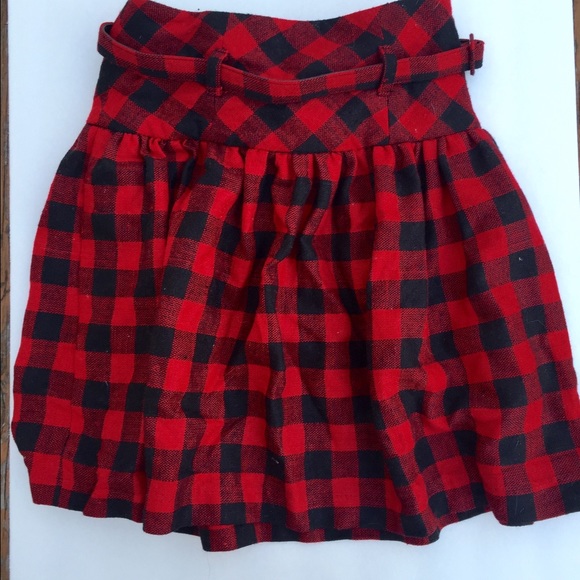 Wet seal Buffalo Plaid skirt!