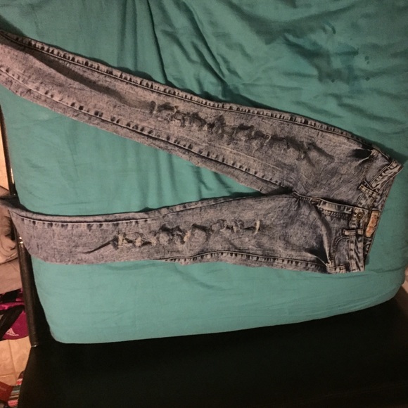 Ripped jeans from Charlotte Russe