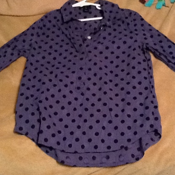 J.Crew Polka Dot Pullover