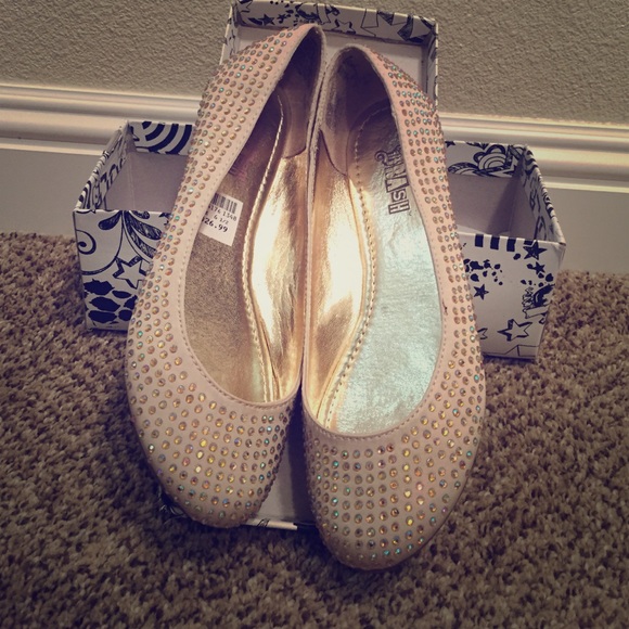 Worn once brash flats