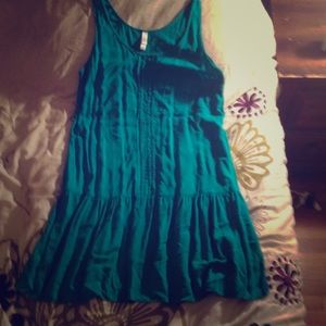💥super sale💥Dropped waist teal dress from target
