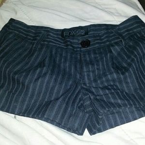 Fox Girls Dark Gray Shorts