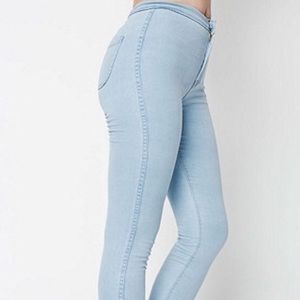 American Apparel Easy Jeans High waisted Pants