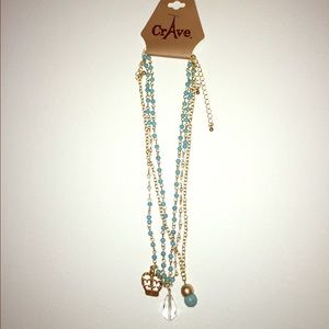 🚫SOLD🚫Layered  necklace with attached charms