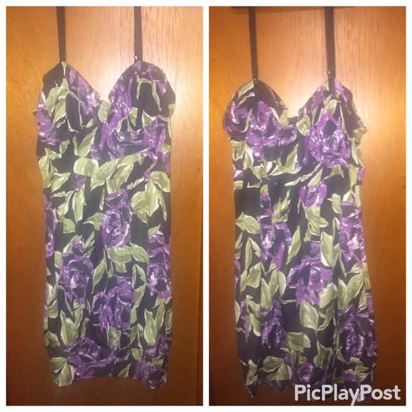 (2 for $50 listing) Floral Print Mini Dress - Picture 1 of 2