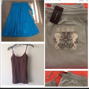 Awesome bundle:  skirt, pants and shirt