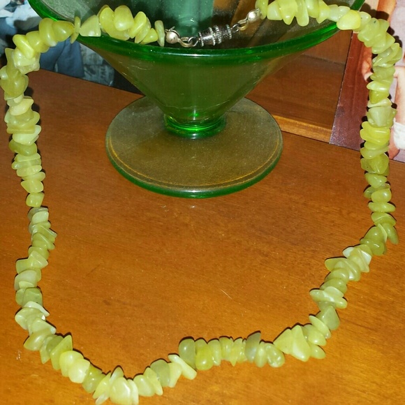 Lime green puka shells