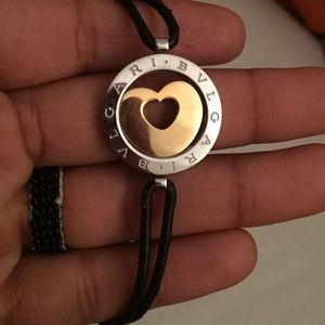 Bvlgari tondo heart bracelet