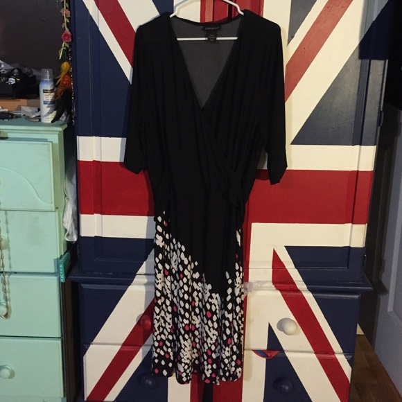 Black cocktail dress