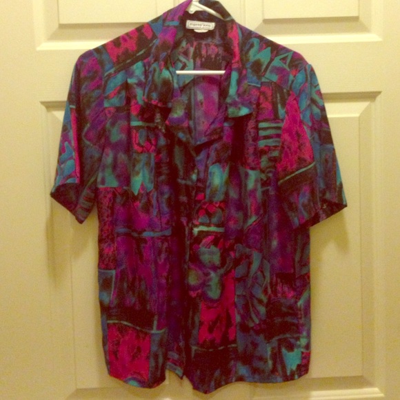 Vintage multi-colored top