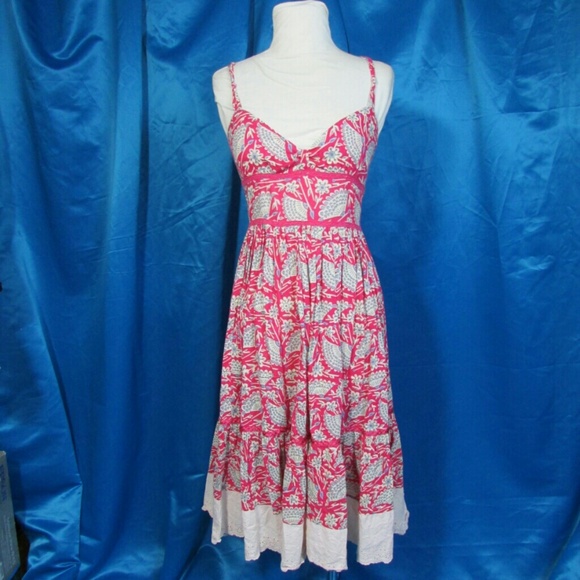 Free People Indian Cotton Hippie Sun Dress - Picture 1 of 4