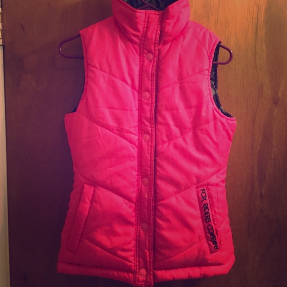 Reversible Fox Brand Vest