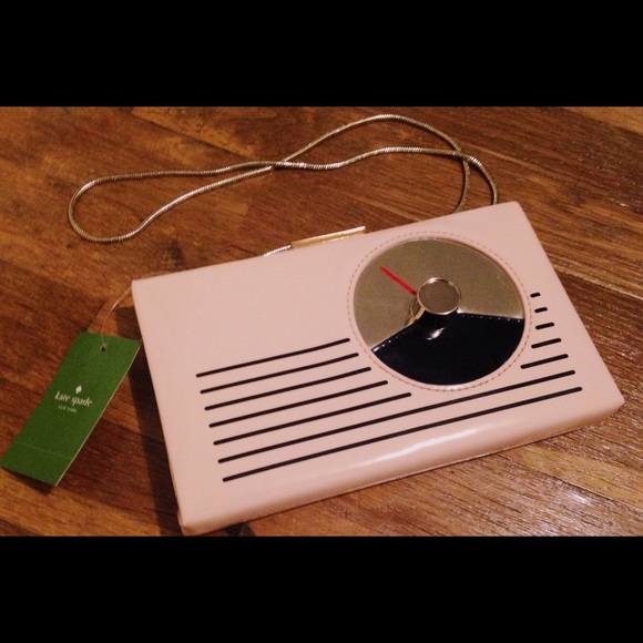 NWT KATE SPADE Radio Tower Samira Clutch - Picture 2 of 4