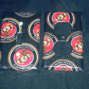 USMC light switch outlet covers