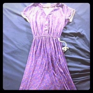 Vintage purple dress