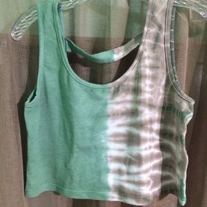Tie dye crop