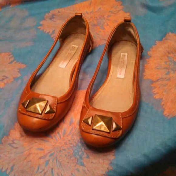 Charlotte Ronson leather studded flats!