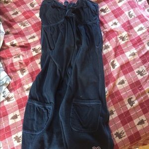 Strapless long shirt