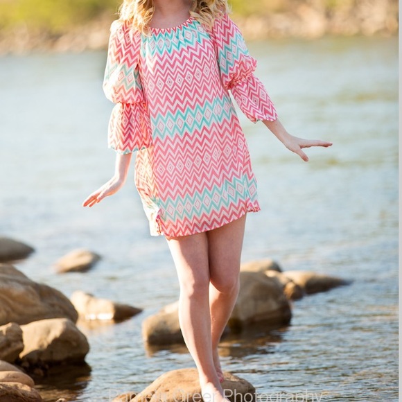 Chevron dress size small - Picture 1 of 1