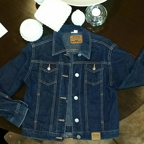 Guess Dark Denim Jacket
