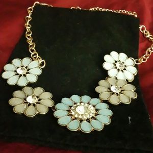 Necklace with matching earrings