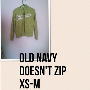 Green Old Navy jacket