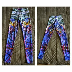 Black Milk Clothing Glass Owl Legs XS