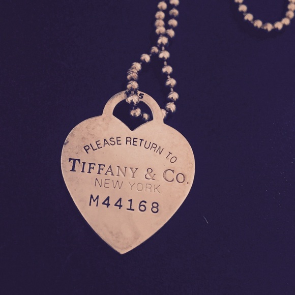 Tiffany & Co long chain necklace
