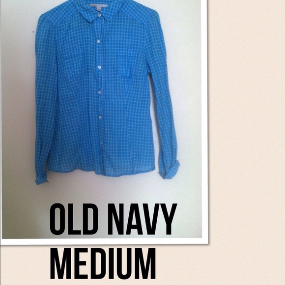 Plaid Old Navy button up