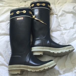 Limited Edition Nautical Hunter Rain Boots